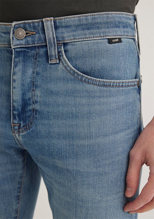 Mavı M0042489281 James Mıd Brushed Mavı Premıum Erkek Skınny Denım Pantolon
