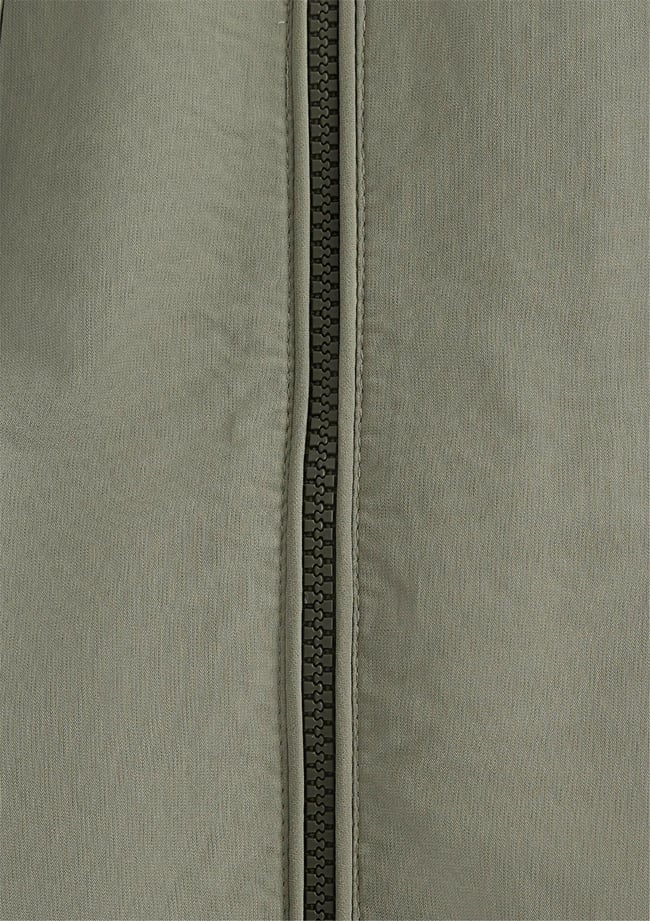 Mavi M0110569-71484 Gölge Gri Erkek Regular Kapüşonlu İnce Mont