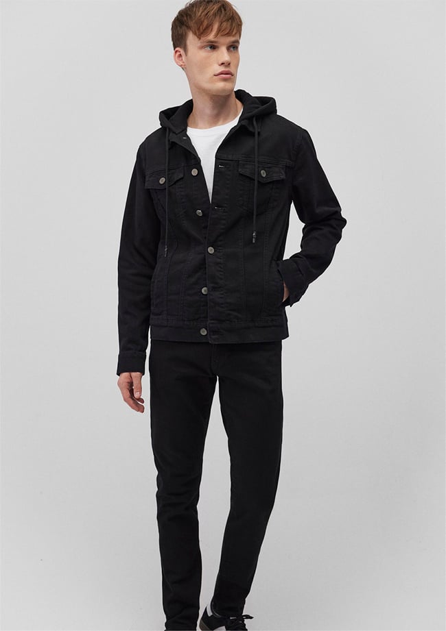 Mavi M0167932233 Black Comfort Erkek Brandon Denim Ceket
