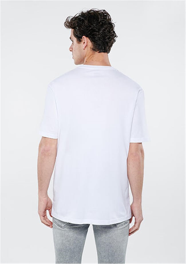 Mavi M0610100-620 Beyaz Erkek T-Shirt