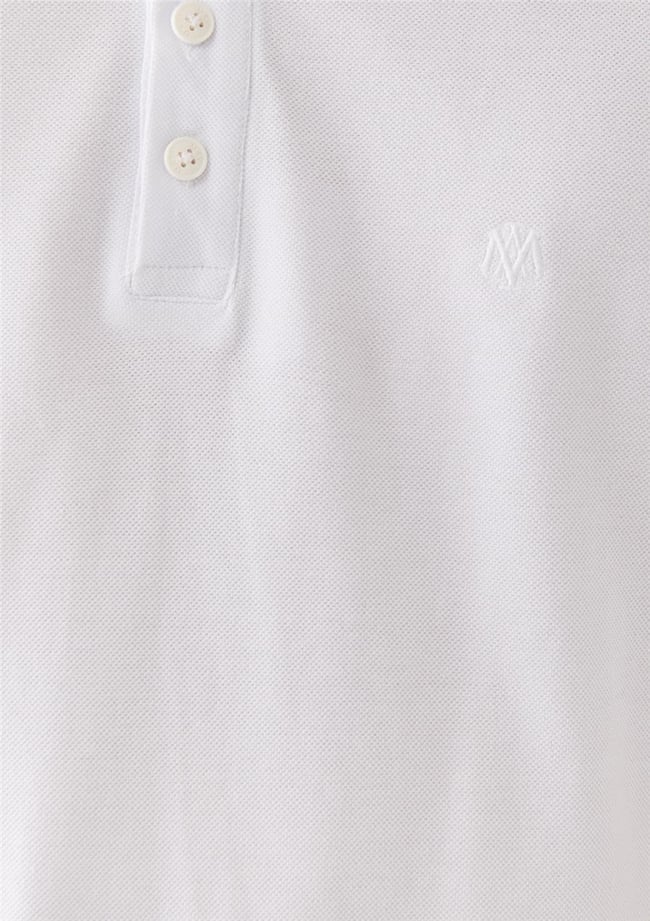 Mavi M064946-27879 Beyaz Erkek Polo T-Shirt