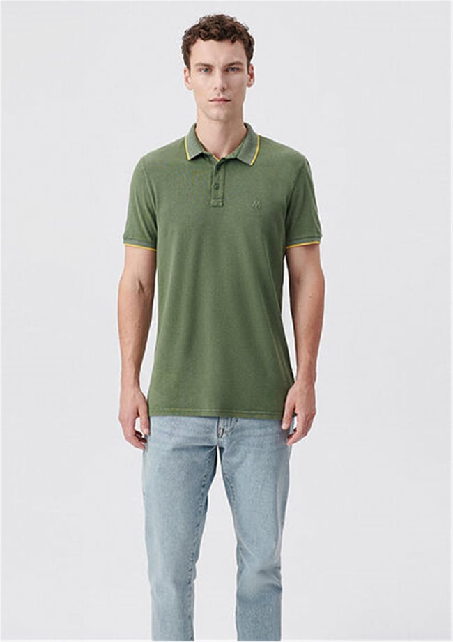 Mavi M065920-30708 Petrol Yeşili Erkek Slim Polo T-Shirt