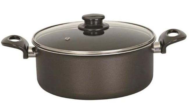 MEHTAP ONYX TENCERE 24CM CIFT TARAF TEFLON