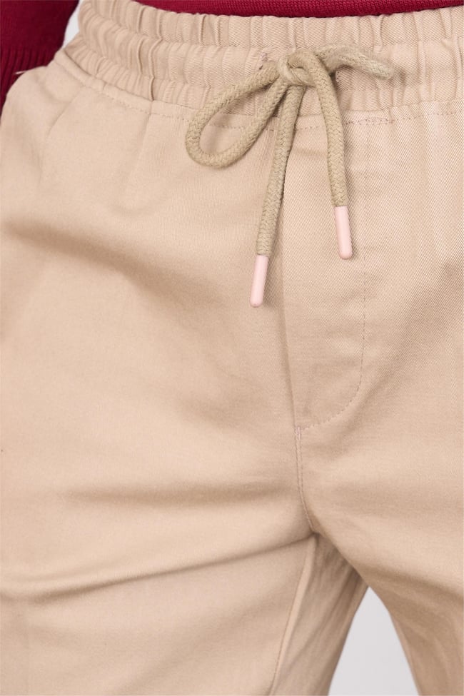 Mentality 6373 Erkek Jogger Pantolon Bej