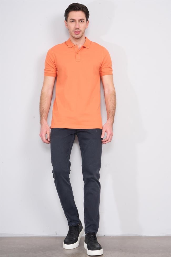 Mentality 6443 Erkek Proton Slim Fit Kot Pantolon Füme