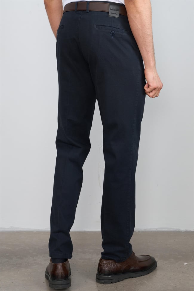 Mentality 6446 Erkek Emporıo Gabardin Pantolon Lacivert