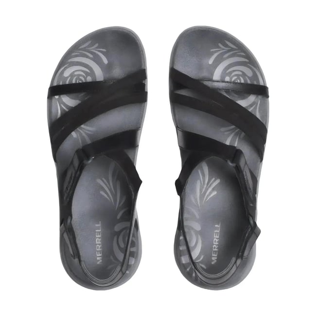 Merrell J008362 Harbor Backstrap 6000 Black Zenne Sandalet