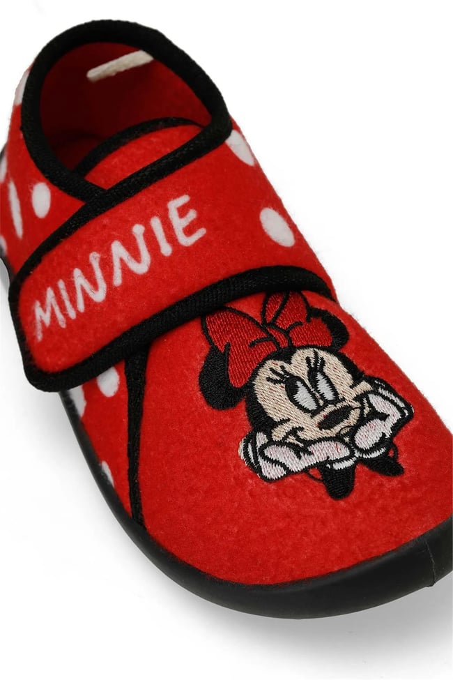 Mınnıe Mouse A10189257712020 4W Bese.P4Pr Kırmızı Kız Çocuk Panduf Terlik