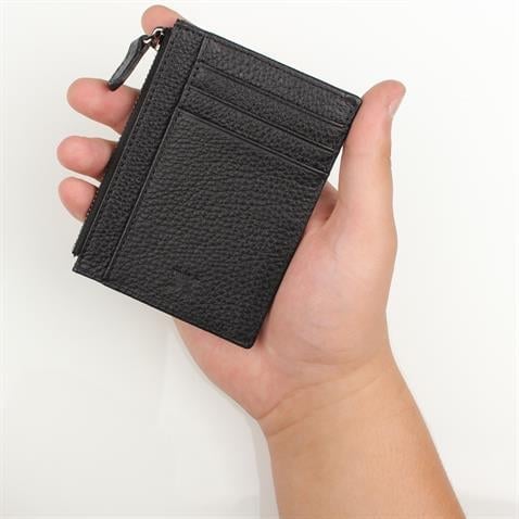 My Valice Unisex Hakiki Deri Cüzdan ve Kartlık 1823 Siyah