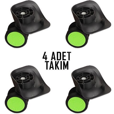 My Valice Valiz Tekerleği Çift Teker 01 4 Adet Yeşil