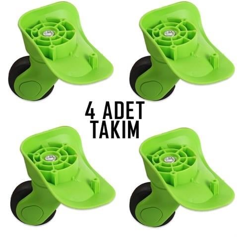 My Valice Valiz Tekerleği Kids Teker 4 Adet Yeşil