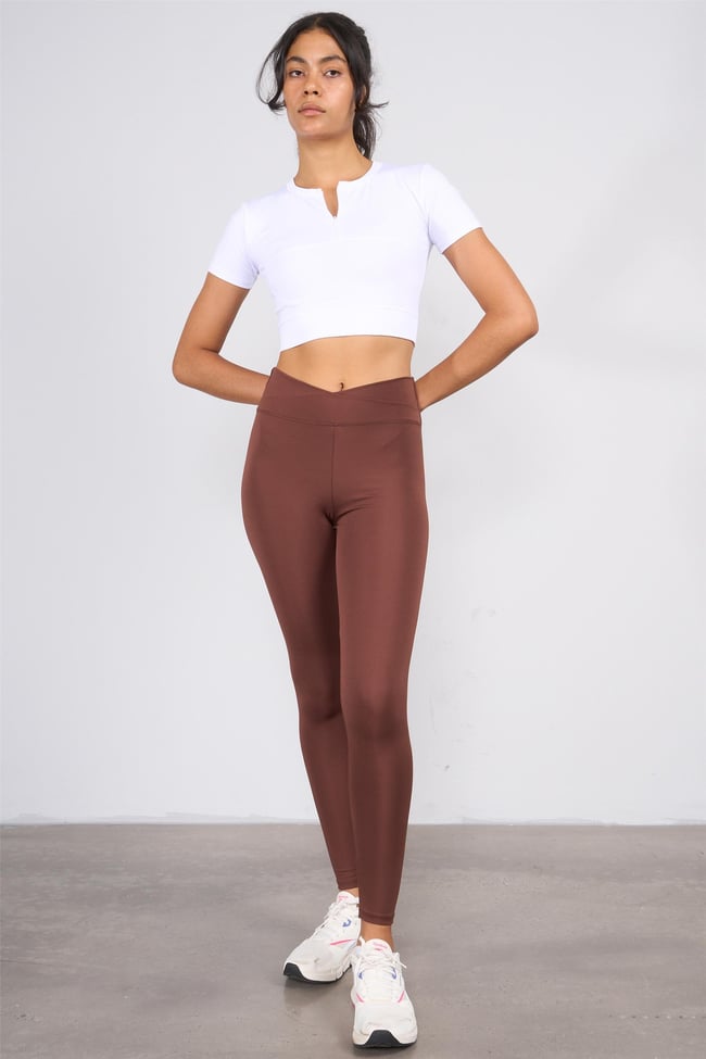 Mys M-108 Beyaz Kadın Crop T-Shirt