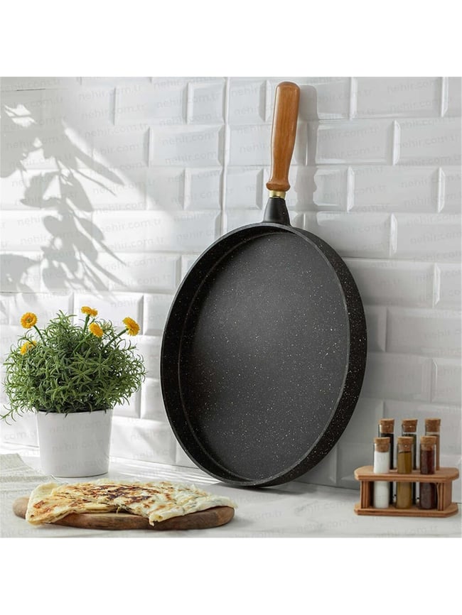 Nehir M03004  Alü. Döküm Gözleme Tavası 36 Cm