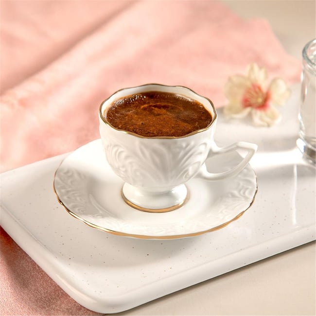 NEHIR NAZENIN 12 PARCA POR. KAHVE FINCAN TAKIMI