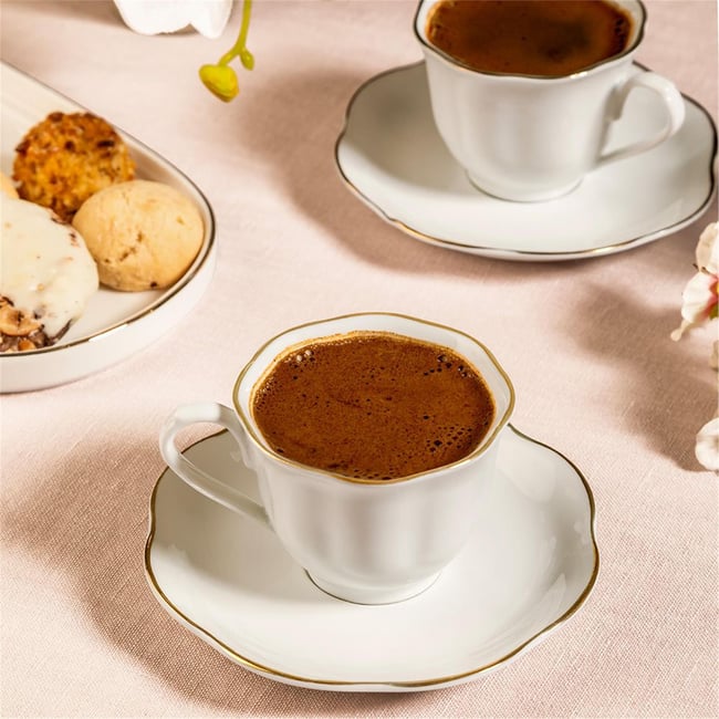 NEHIR NILUFER 12 PARCA POR. KAHVE FINCAN TAKIMI