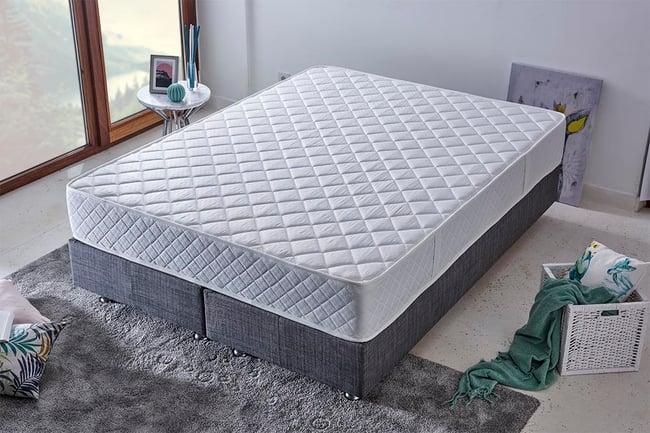 Niron Hybrid 90x190 cm Tek Kişilik Hem Sert Hem Yumuşak Full Ortopedik Yatak