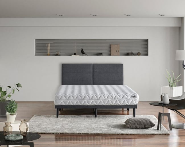 Niron Pocket 150x200 cm Çift Kişilik Yatak Katlanır Baza Başlık Takımı - Katlanır Baza, Başlık ve Yatak Seti