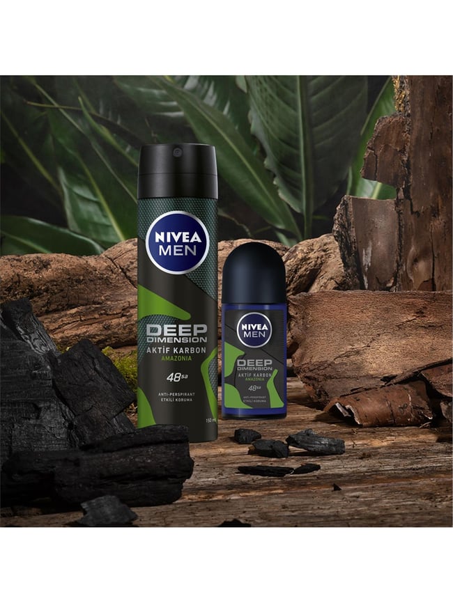 NIVEA 150ML DEO DEEP AMZ ERKEK