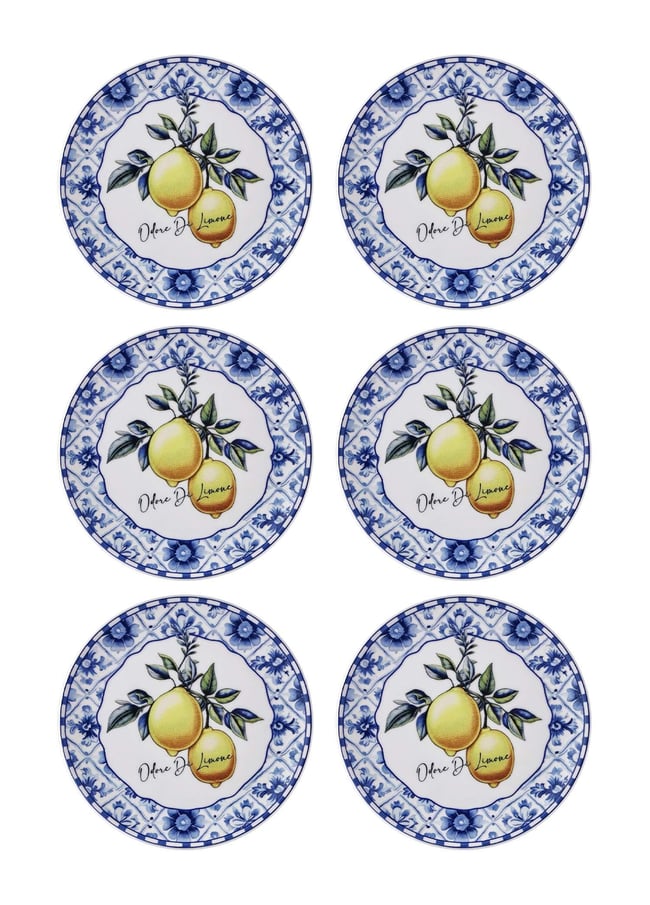 Odore Di Limone Pasta Tabağı 6lı Set 19 cm ODL0001