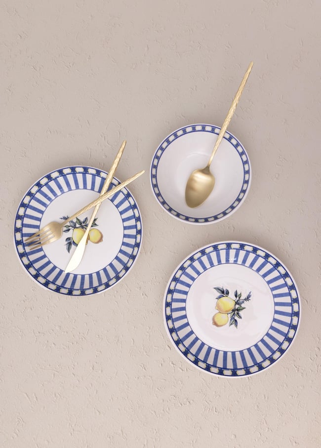 Odore Di Limone Yemek Takımı 6 Kişilik 24 Parça Set 2