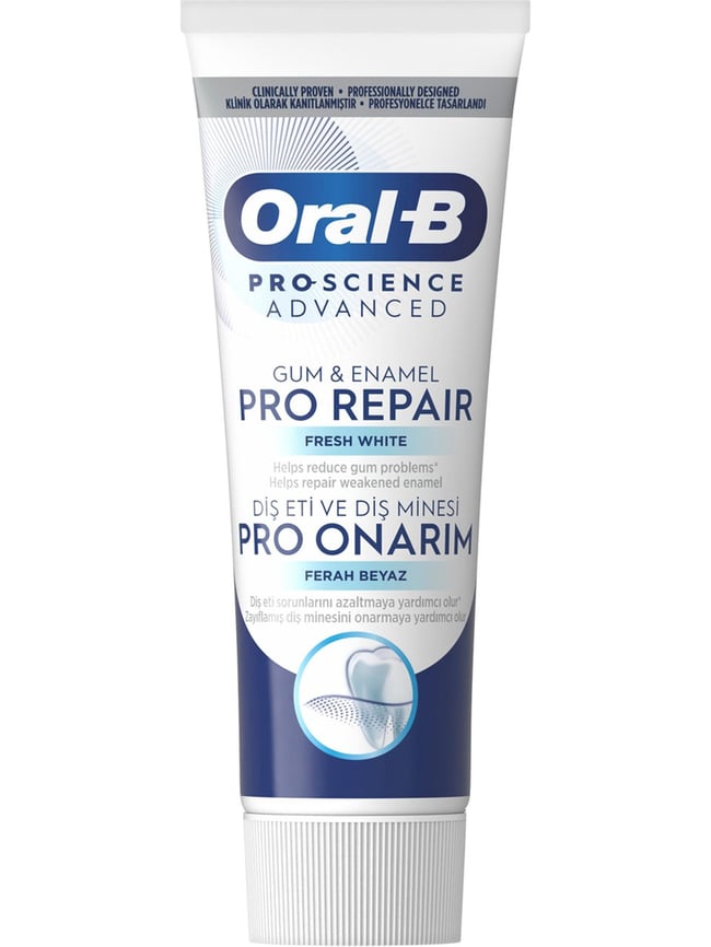 ORAL-B 75ML DIS ETI VE DIS MINESI ONARIM EKSTRA FERAH