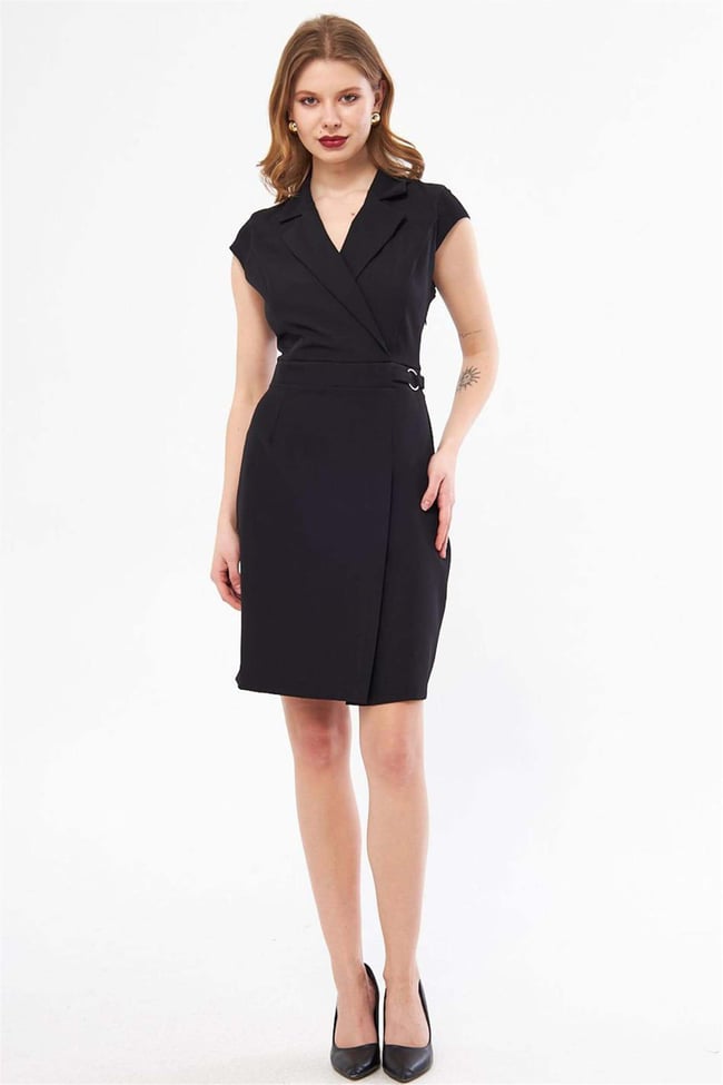 Patara Y25 25-5936 Sıyah Kadın Elbıse