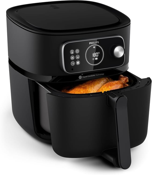 Philips Airfryer HD9875/90 7000 Serisi Combi XXL Connected 8.3 lt Yağsız Fritöz