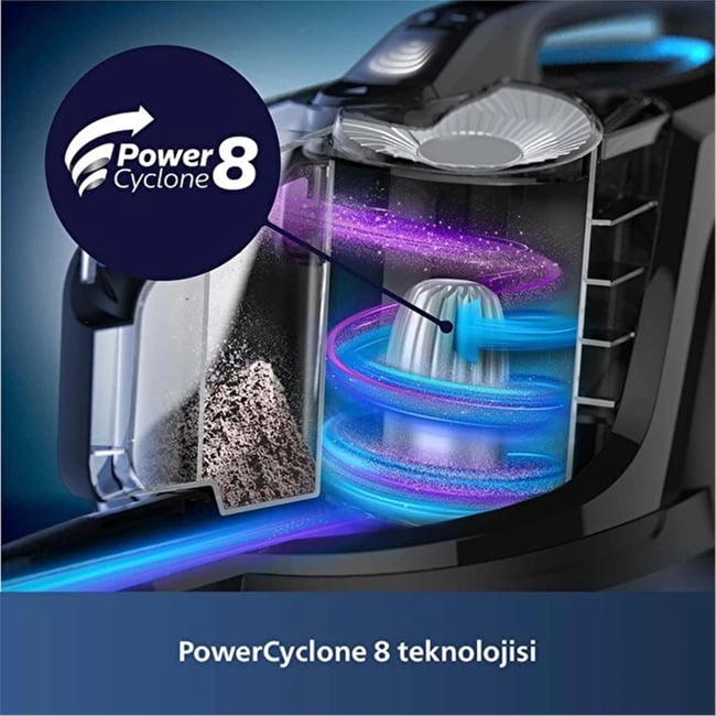 PHILIPS XB7150/07 MARATHON ULTIMATE 900W TOZ TORBASIZ SUPURGE