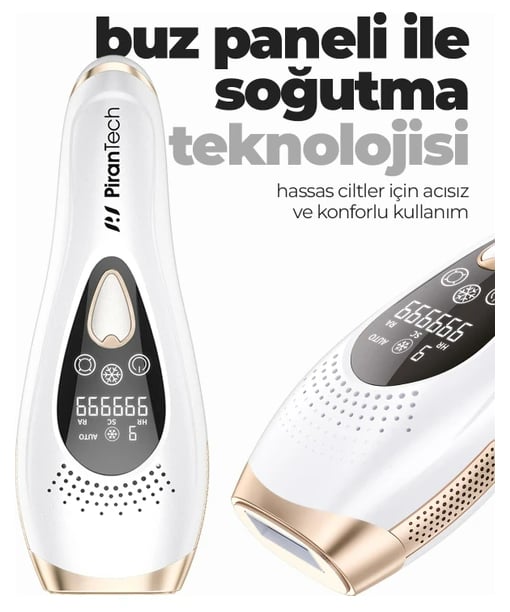 PIRANTECH BHRL-10 Buz Lazer Epilasyon Aleti