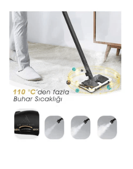 PIRANTECH CB-107C Buharlı Temizlik Makinesi