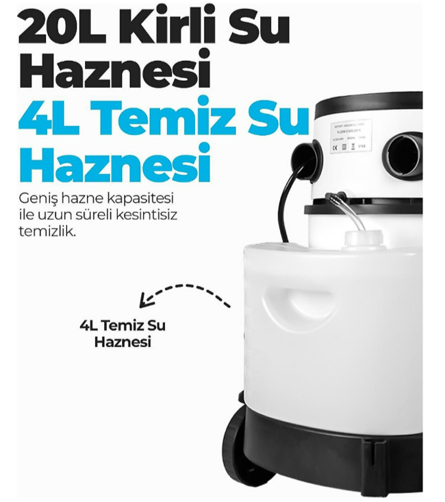 PIRANTECH RLZ-208 Buharlı Temizlik Robotu