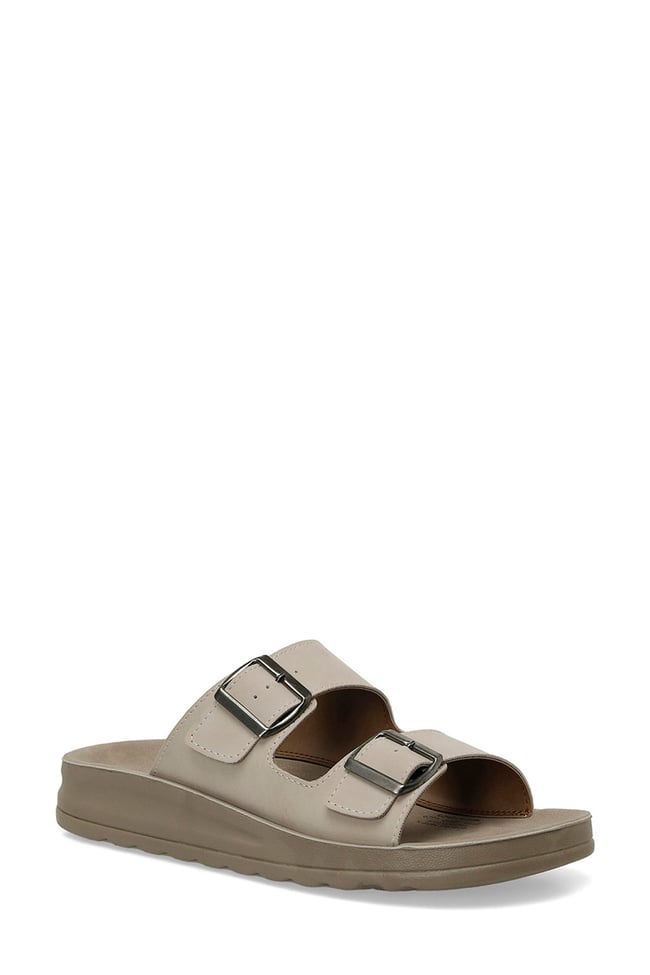 Polaris 5M 408042 M5Fx Bej Erkek Casual Comfort Terlik
