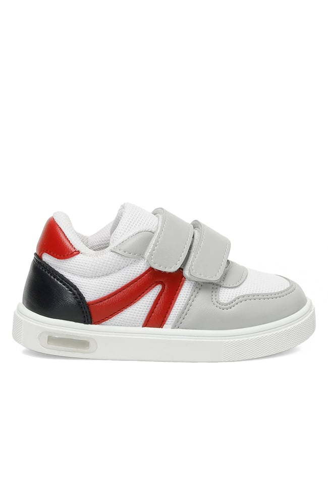 Polaris 5P Barte B5Fx Gri Erkek Bebe Basıc Sneaker Ayakkabı