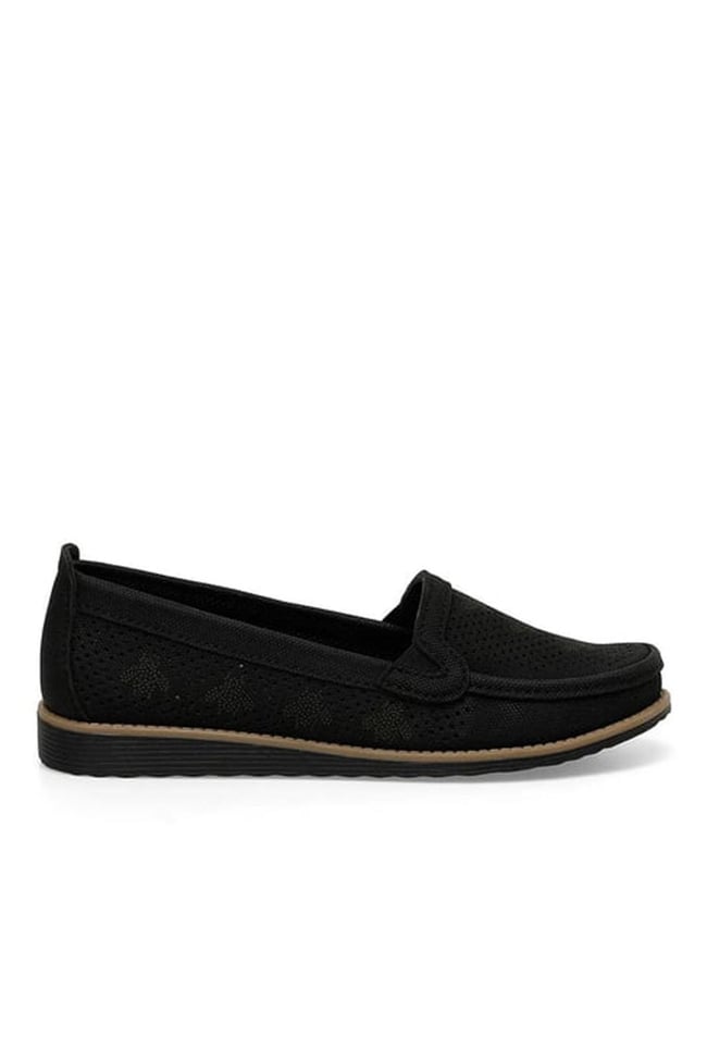 Polaris A10156883912010 4P 161659.Z4Fx Siyah Kadın Loafer Ayakkabı