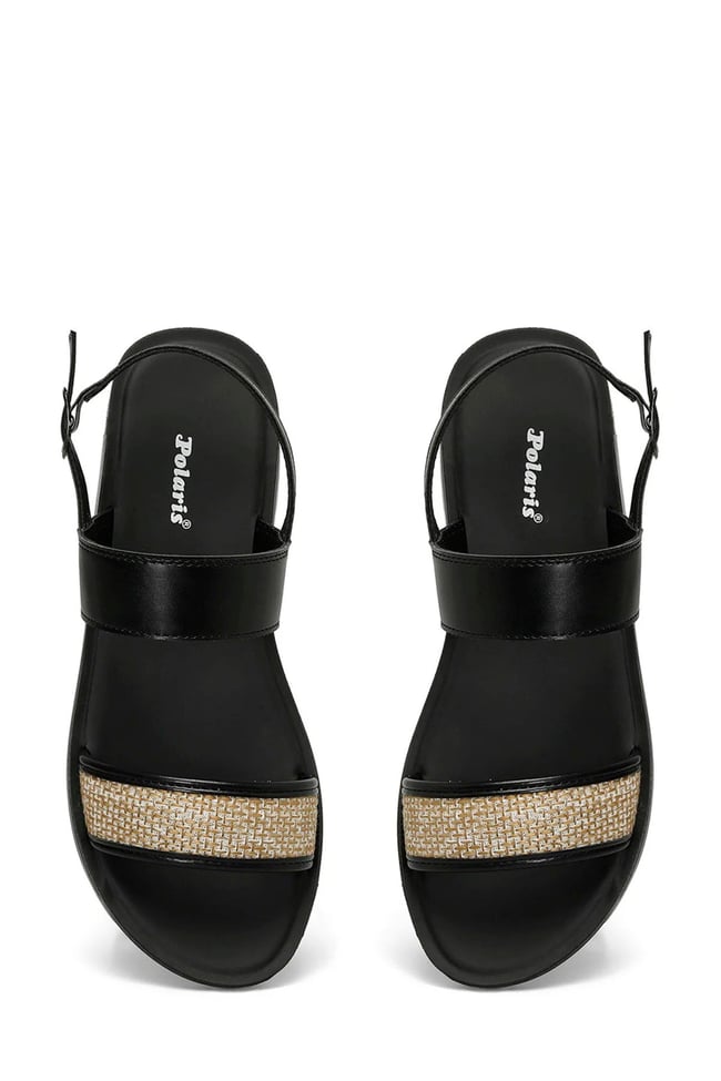 Polarıs A10164633312010 4M 323688.Z 4Fx Sıyah Zenne Sandalet