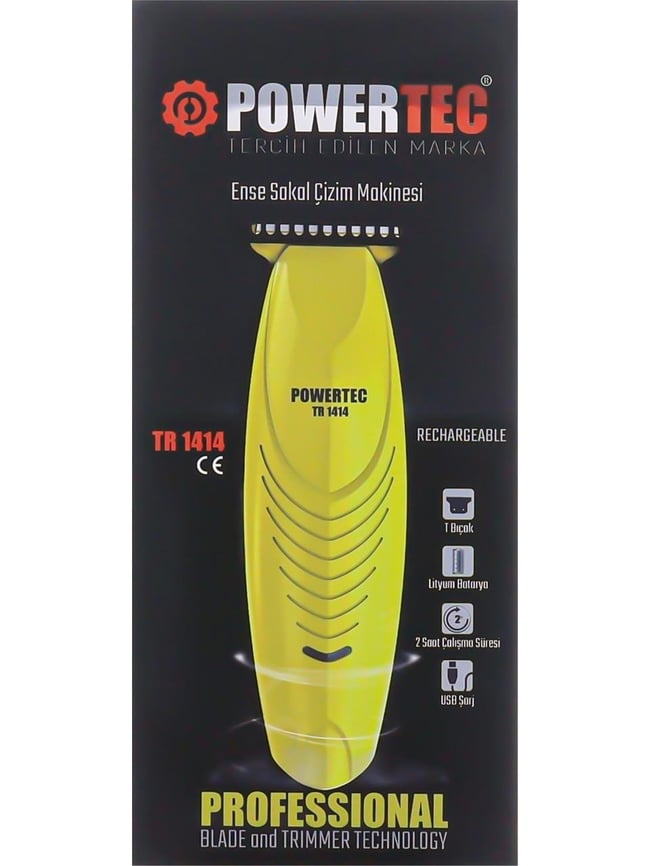 Powertec Tr-1414 T Bıçak Ense Makinesi