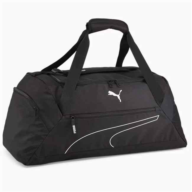 Puma 090333 Fundamentals Sports Bag M Puma Black Erkek Spor Cantası