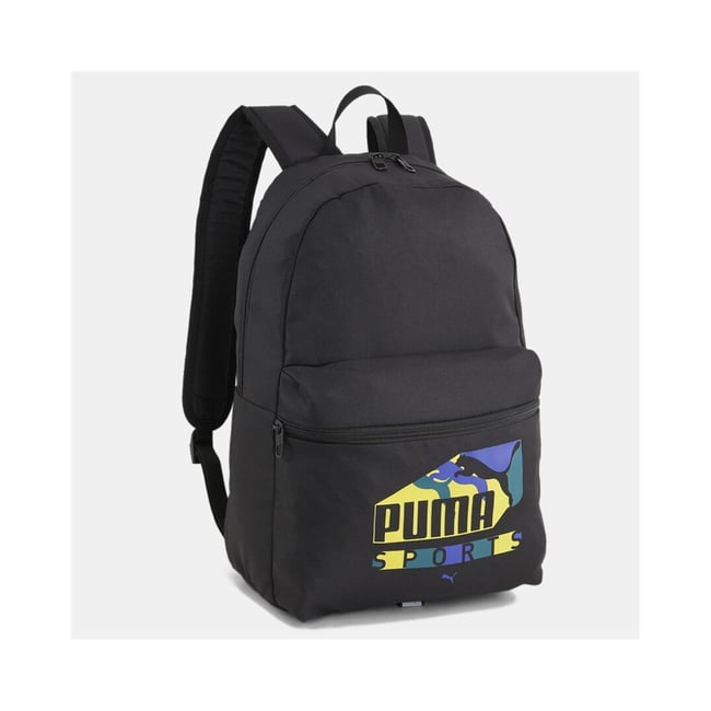 Puma 090709-01 Puma Phase Sports Prınt Bp Puma Black-Sports Prınt Erkek Sırt Cantası
