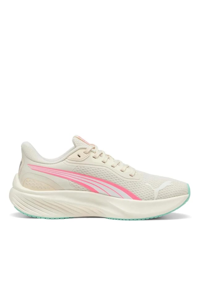 Puma 310778 09 Pounce Lıte Warm Whıte-Alpıne Snow Unısex Kosu Ayakkabısı