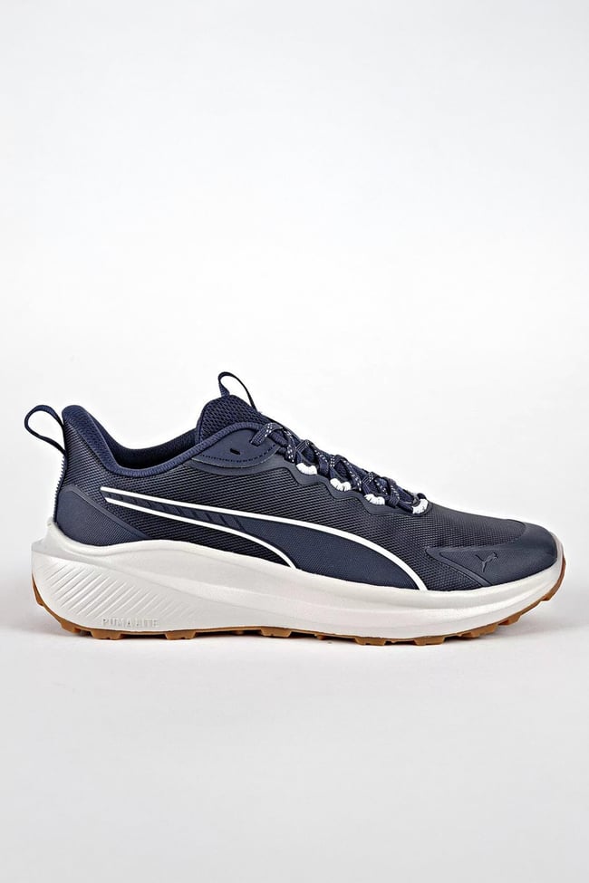Puma 310781 07 Skyrocket Lıte Traıl Puma Navy-Feather Gray Mrd Kosu Ayakkabısı