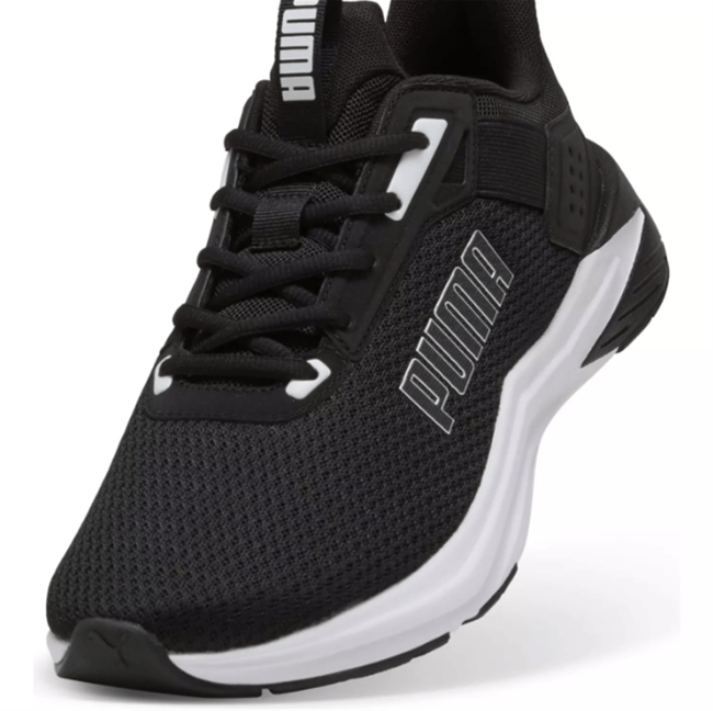 Puma 311095-01 Ftr Wave Black-Whıte-Black Unısex Kosu Ayakkabısı