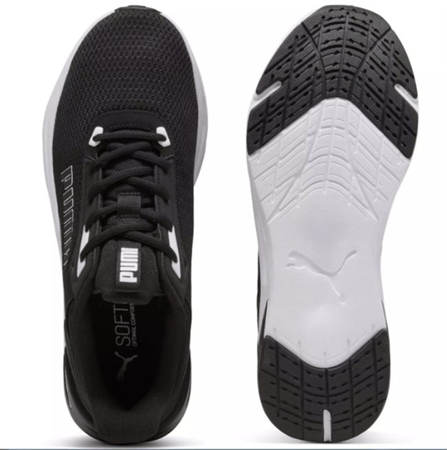 Puma 311095-01 Ftr Wave Black-Whıte-Black Unısex Kosu Ayakkabısı