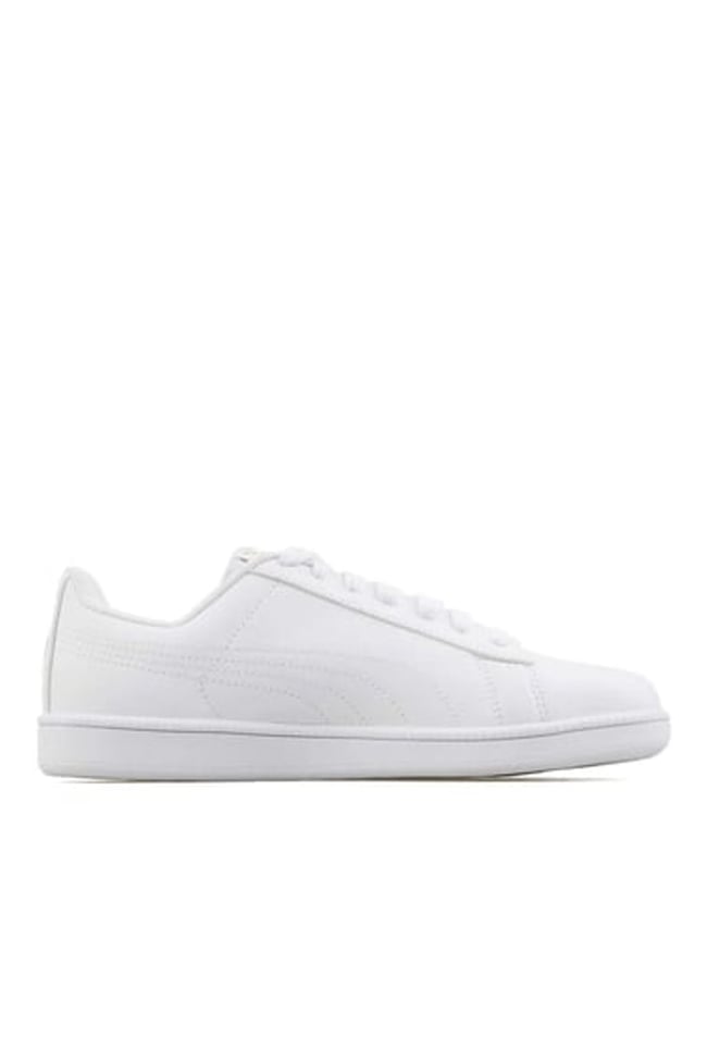 Puma 372605 Puma Up Puma White-Puma White-Gold Erkek Tennis Ayakkabısı
