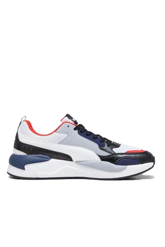 Puma 373108 X-Ray 2 Square Navy-Gray Fog-Gray-Club Red Erkek Koşu Ayakkabısı