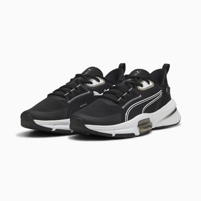 Puma 379482 Pwrframe Tr 3 Puma Black-Puma White-Stgray Erkek Koşu Ayakkabısı