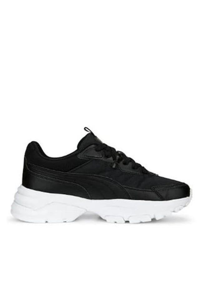 Puma 389223 Cassıa Vıa Siyah-Shadow Gray-Gold Yetişkin Unisex Yürüyüş Ayakkabı