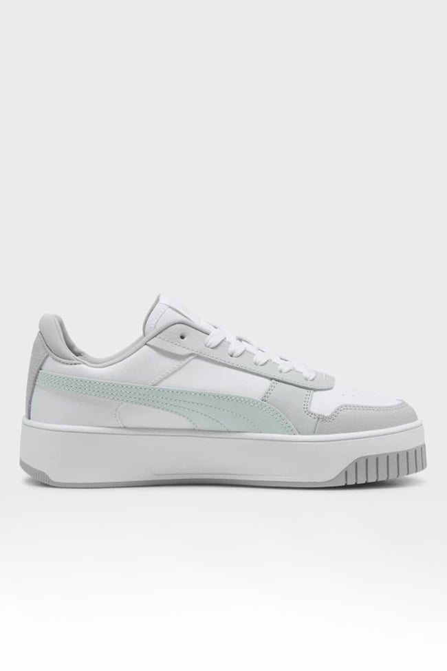 Puma 389390 43 Carına Street Puma Whıte-Peaceful Blue-Cool Lıght Gray Zenne Yuruyus Ayakkabısı