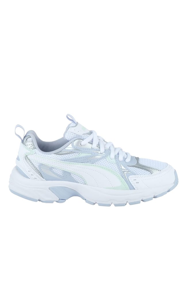 Puma 392322 15 Mılenıo Tech Puma Whıte-Peaceful Blue-Cool Weather Unısex Yuruyus Ayakkabısı
