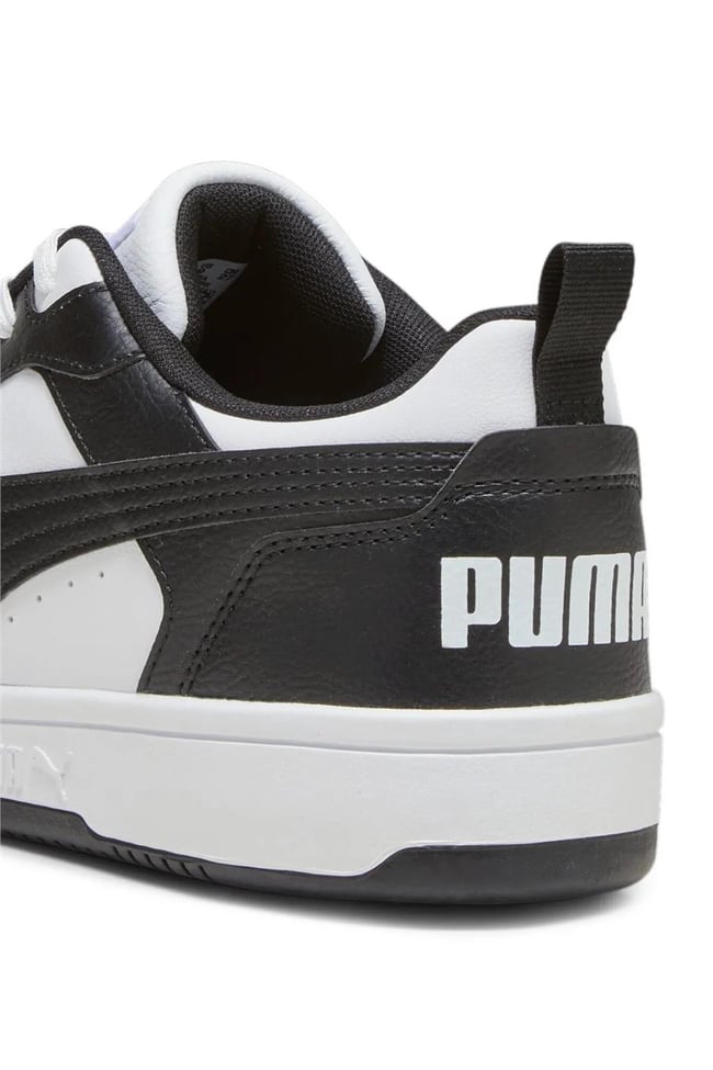 Puma 392328 01 Rebound V6 Low Puma White-Puma Black-Pum Yetişkin Erkek Sneaker Ayakkabısı