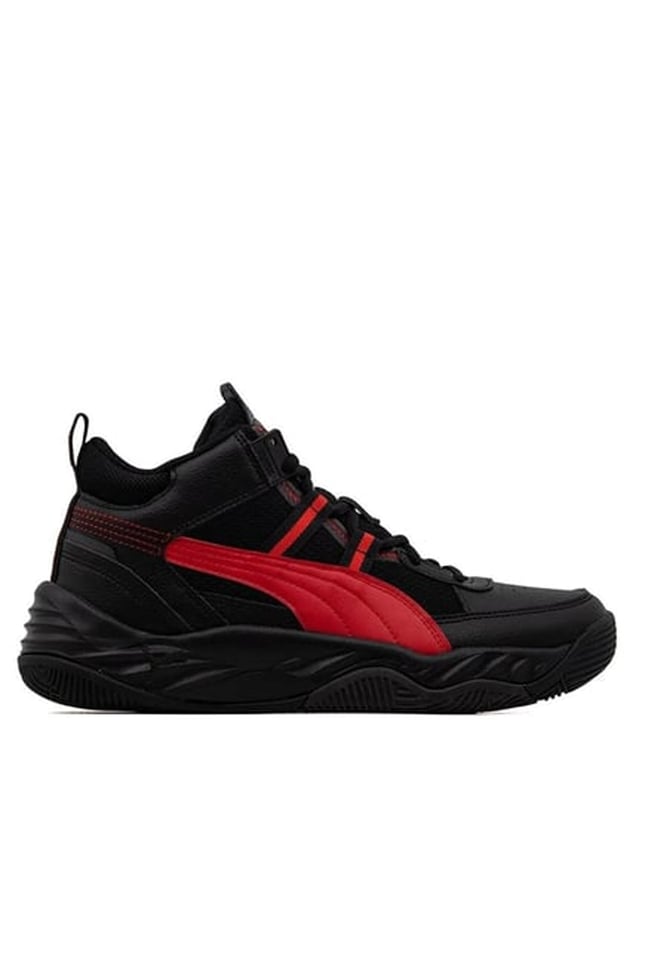 Puma 392329 03 Puma Rebound Future Nextgen Puma Black-For All Time Red-Dark Coal Yetişkin Erkek Sneaker Ayakkabısı